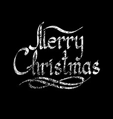 Image showing Merry Christmas text