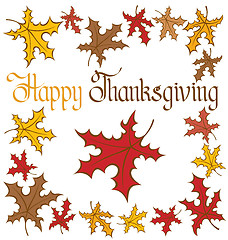 Image showing Thanks Giving text