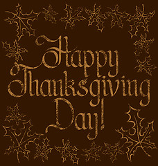 Image showing Thanks Giving text