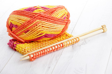 Image showing knitting