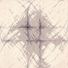 Image showing Abstract Cross Design Background