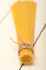 Image showing Italian pasta spaghetti