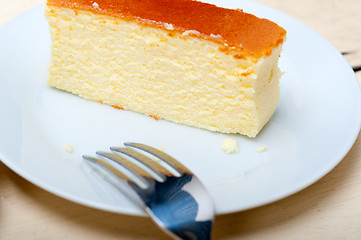 Image showing fresh cheese cake