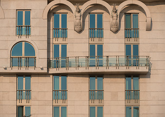 Image showing Abstract picture of a modern building