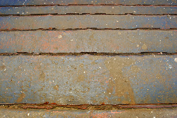 Image showing Abstract background of old steps