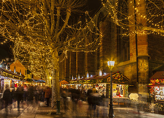 Image showing Christmas Market in Colmar