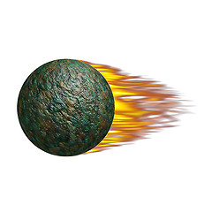 Image showing Burning Sphere