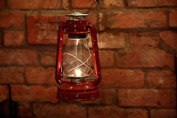 Image showing  kerosene  lamp 