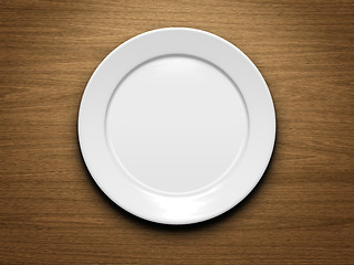 Image showing empty plate