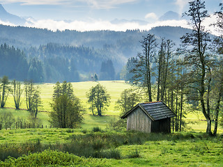 Image showing Bavarian landscape Allgau