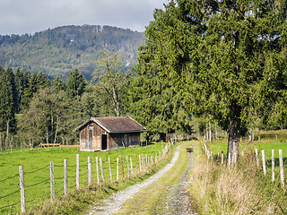 Image showing Bavarian landscape Allgau