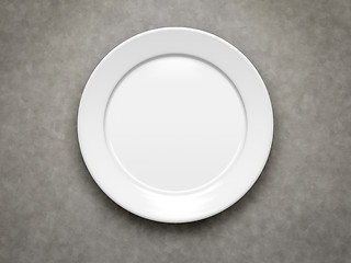 Image showing empty plate
