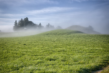 Image showing landscape mist