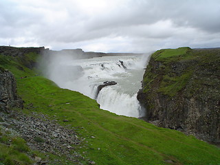 Image showing the famous Gullfoss in Iceland