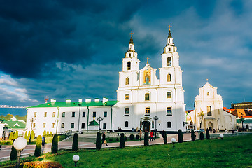 Image showing Cathedral of Holy Spirit in Minsk - the main Orthodox church of 