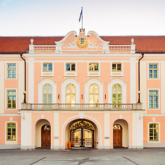 Image showing Parliament Building Of Estonia At Tallinn
