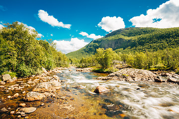 Image showing Norway Nature Cold Water Mountain River