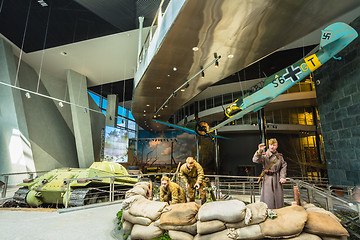 Image showing Exposure Of Weapons And Equipment In The Belarusian Museum Of Th