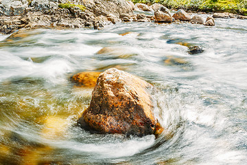 Image showing Norway Nature Cold Water Mountain River