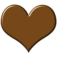 Image showing Chocolate Heart