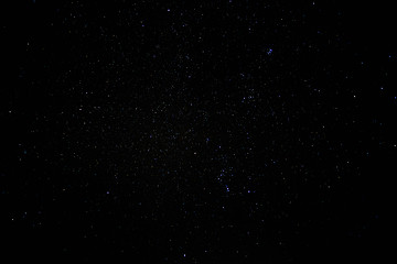 Image showing Night Sky Stars Background