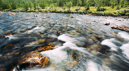 Image showing Norway Nature Cold Water Mountain River
