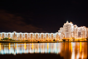 Image showing Building In Minsk, Downtown (Nemiga, Nyamiha)