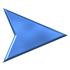 Image showing 3D Azure Arrow