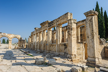 Image showing Ruins of Hierapolis, now Pamukkale