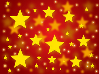 Image showing Christmas Stars