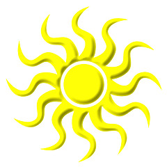Image showing 3D Sun