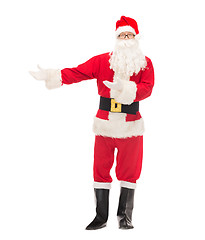 Image showing man in costume of santa claus