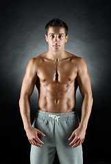 Image showing young male bodybuilder