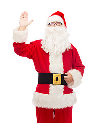 Image showing man in costume of santa claus