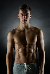 Image showing young male bodybuilder