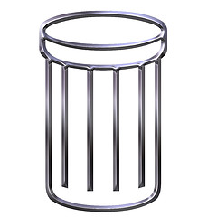 Image showing 3D Waste Bin