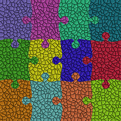 Image showing Abstract Puzzle Design