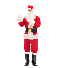 Image showing man in costume of santa claus