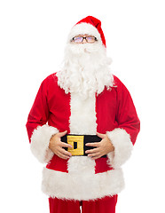 Image showing man in costume of santa claus