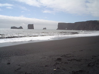 Image showing Icelandic beach