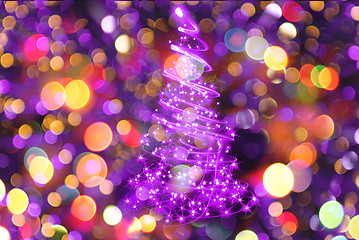 Image showing christmas tree