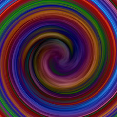 Image showing Colorful Swirl Design