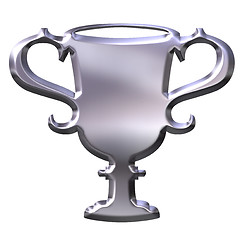 Image showing 3D Silver Cup