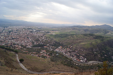 Image showing Bergama aerial view, Turkey