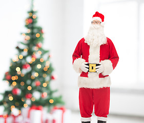 Image showing man in costume of santa claus