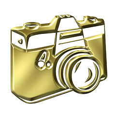 Image showing Golden Camera