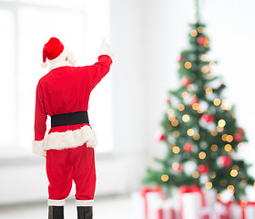 Image showing man in costume of santa claus