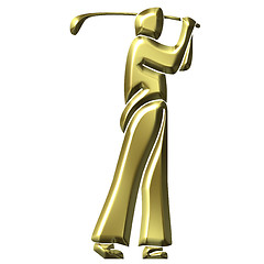 Image showing Golfer