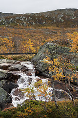 Image showing small waterfall