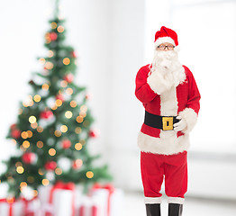 Image showing man in costume of santa claus